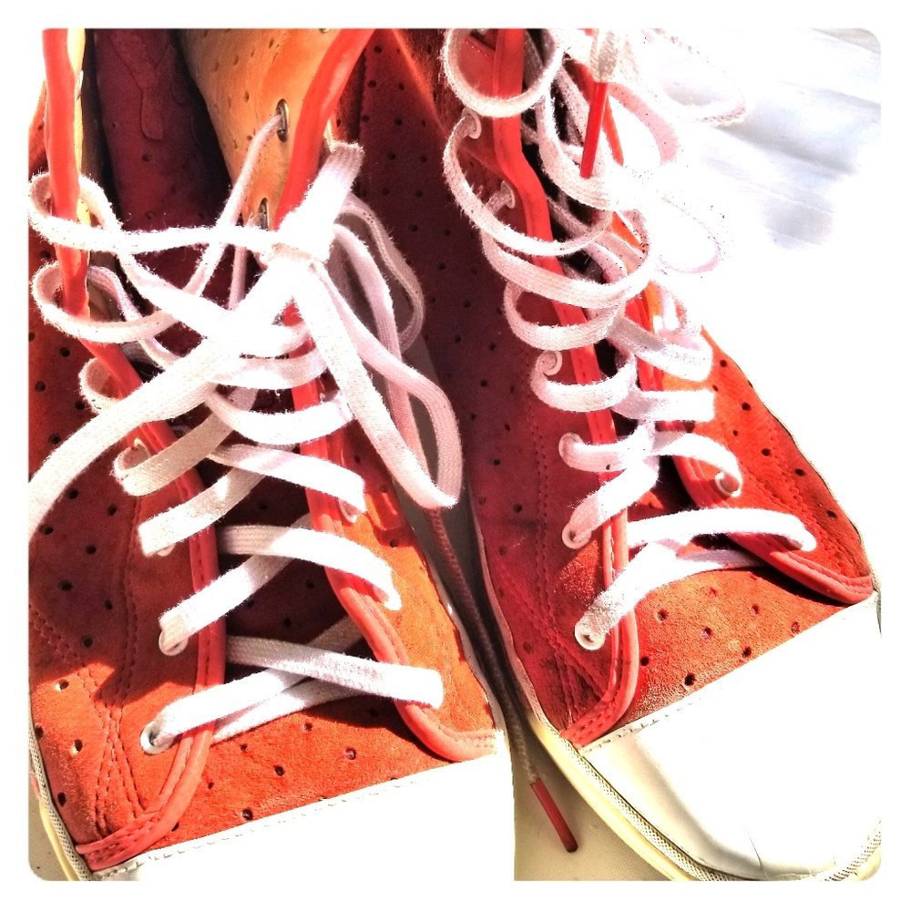 *PRE LOVED" Yohji Yamamoto Y3 High Top Sneakers